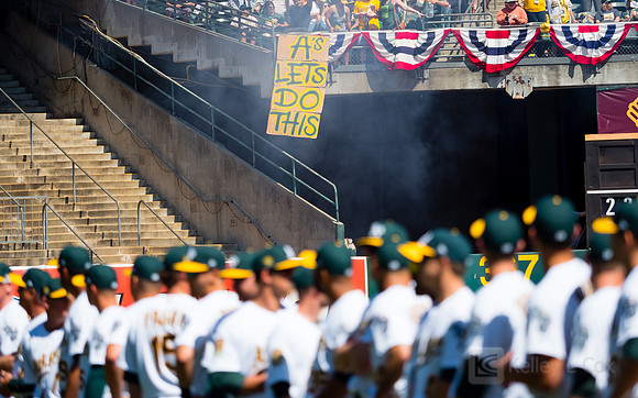 MLB: Los Angeles Angels at Oakland Athletics