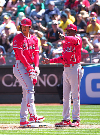 MLB: Los Angeles Angels at Oakland Athletics