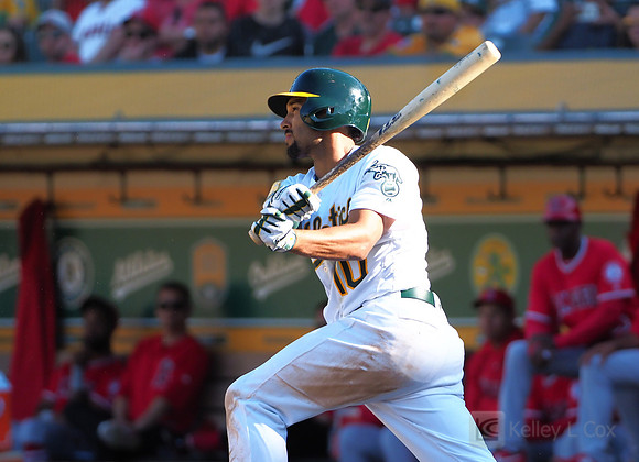 MLB: Los Angeles Angels at Oakland Athletics