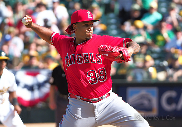 MLB: Los Angeles Angels at Oakland Athletics