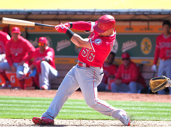 MLB: Los Angeles Angels at Oakland Athletics