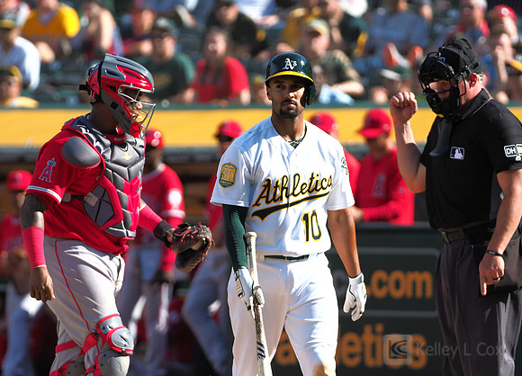 MLB: Los Angeles Angels at Oakland Athletics