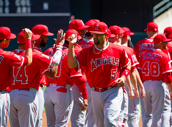 MLB: Los Angeles Angels at Oakland Athletics