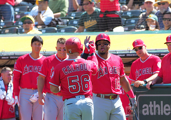 MLB: Los Angeles Angels at Oakland Athletics