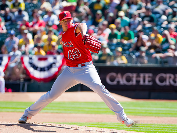 MLB: Los Angeles Angels at Oakland Athletics