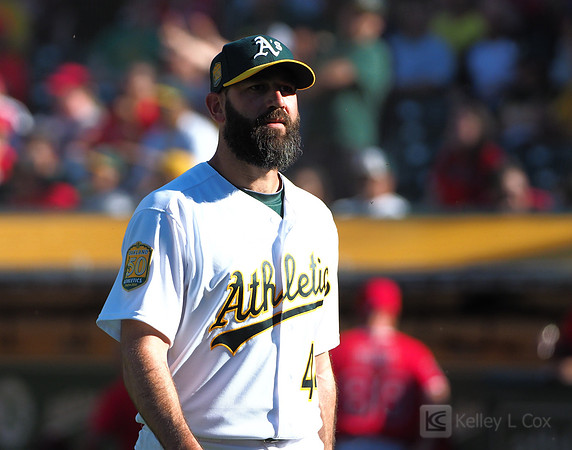 MLB: Los Angeles Angels at Oakland Athletics