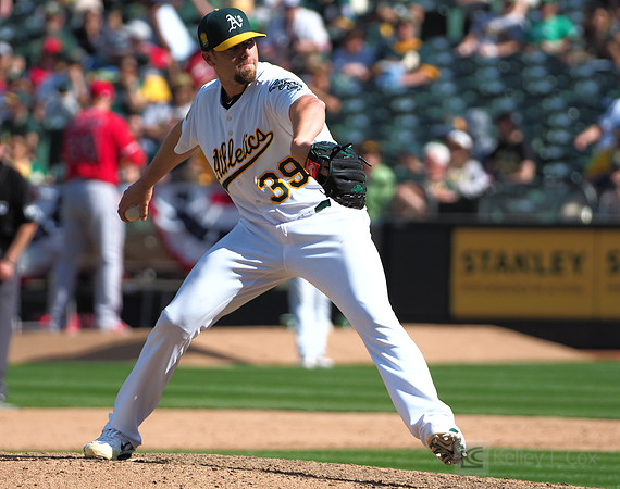 MLB: Los Angeles Angels at Oakland Athletics