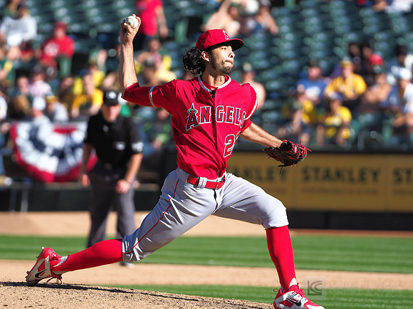 MLB: Los Angeles Angels at Oakland Athletics