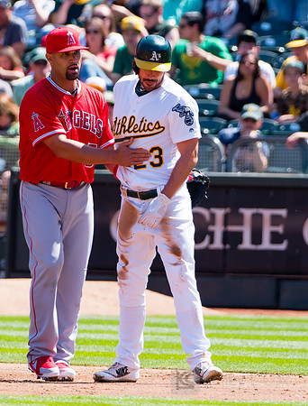 MLB: Los Angeles Angels at Oakland Athletics