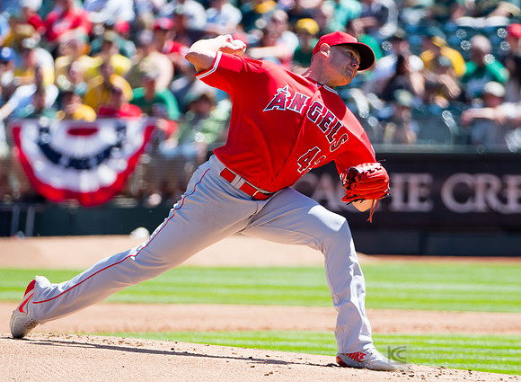 MLB: Los Angeles Angels at Oakland Athletics