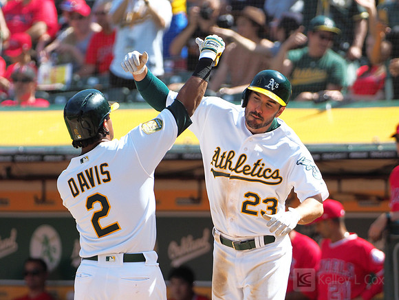 MLB: Los Angeles Angels at Oakland Athletics
