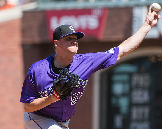 MLB: Colorado Rockies at San Francisco Giants