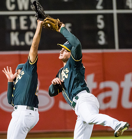 MLB: Cleveland Indians at Oakland Athletics