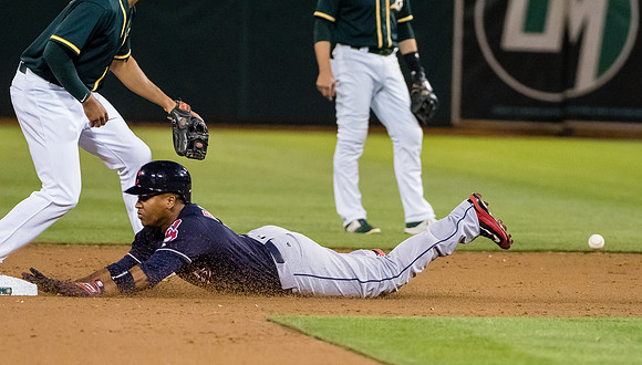 MLB: Cleveland Indians at Oakland Athletics