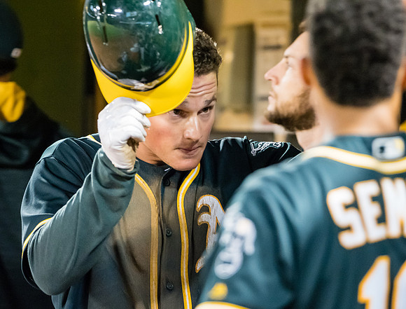 MLB: Cleveland Indians at Oakland Athletics