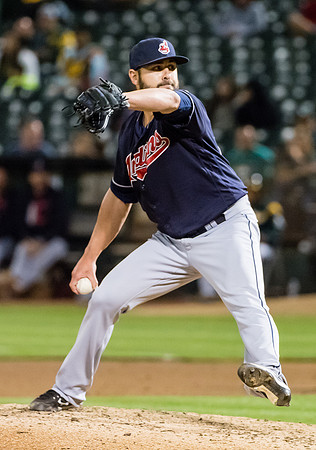 MLB: Cleveland Indians at Oakland Athletics