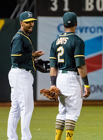 MLB: Cleveland Indians at Oakland Athletics