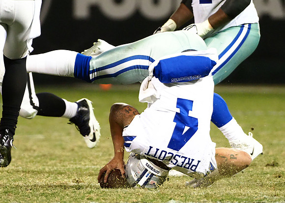 NFL: Dallas Cowboys at Oakland Raiders