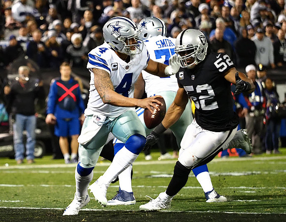 NFL: Dallas Cowboys at Oakland Raiders