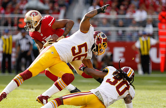 NFL: Washington Redskins at San Francisco 49ers
