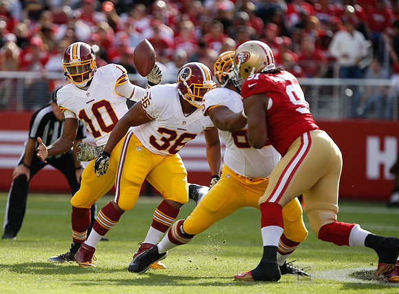 NFL: Washington Redskins at San Francisco 49ers