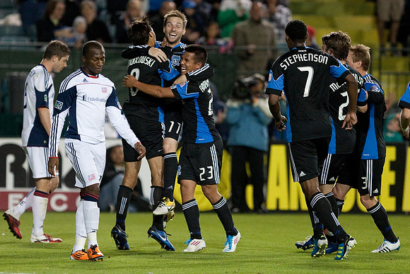 SJ Earthquakes vs NE Revolution