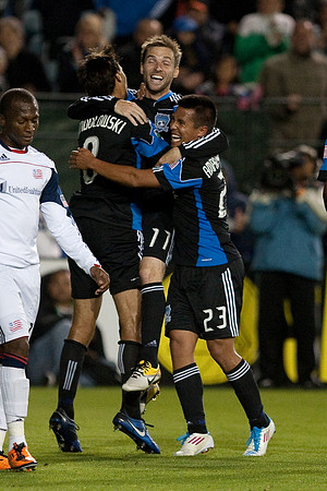 SJ Earthquakes vs NE Revolution