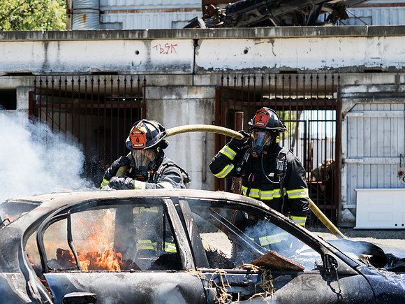 BFD Car Fire Training