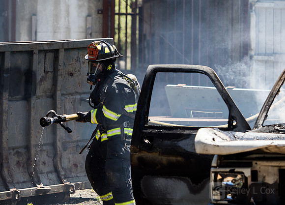 BFD Car Fire Training