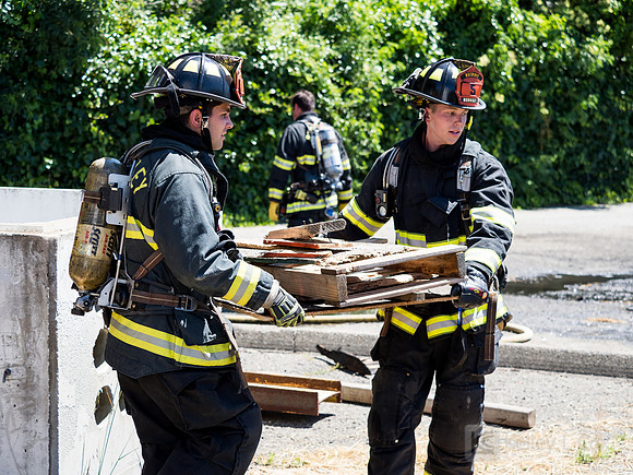 BFD Car Fire Training