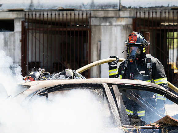 BFD Car Fire Training