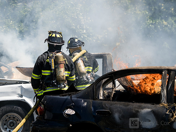 BFD Car Fire Training