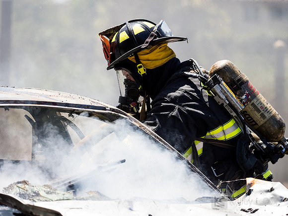 BFD Car Fire Training