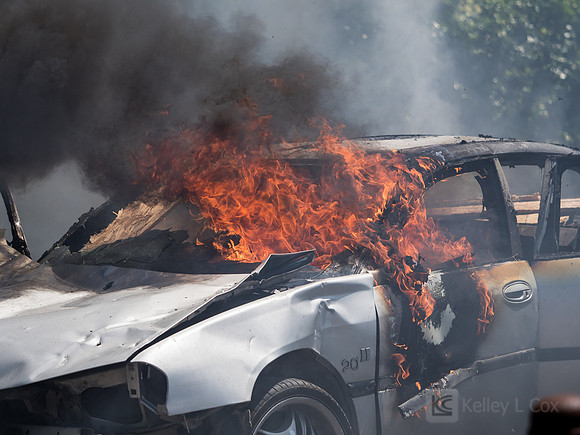 BFD Car Fire Training