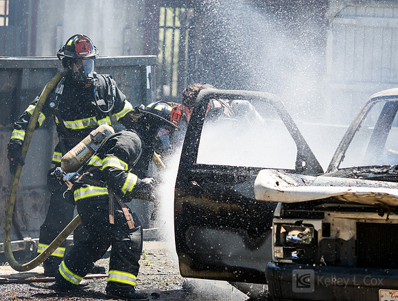 BFD Car Fire Training