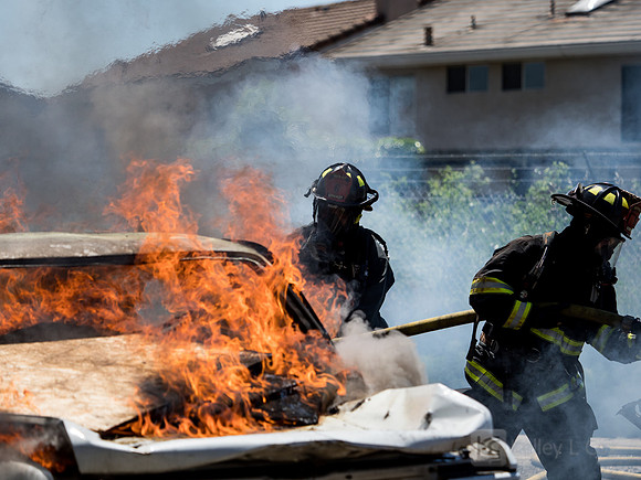 BFD Car Fire Training