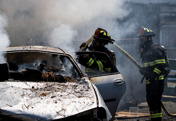 BFD Car Fire Training