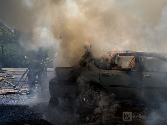 BFD Car Fire Training
