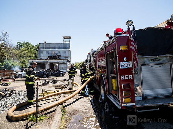 BFD Car Fire Training
