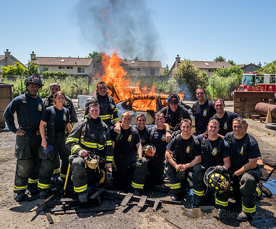 BFD Car Fire Training