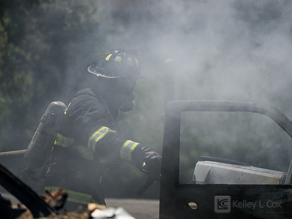 BFD Car Fire Training