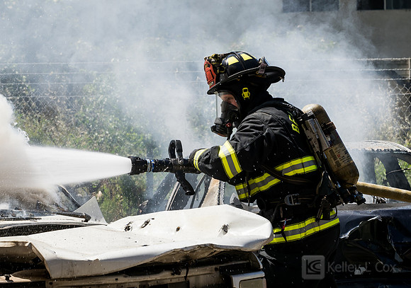 BFD Car Fire Training