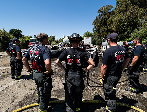 BFD Car Fire Training