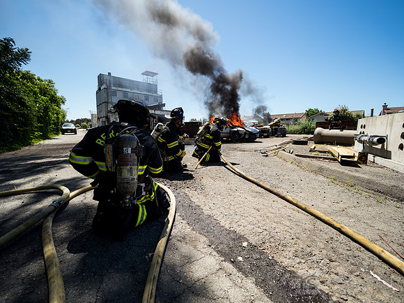 BFD Car Fire Training