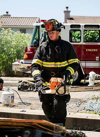 BFD Car Fire Training