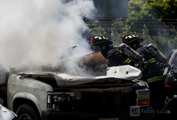 BFD Car Fire Training