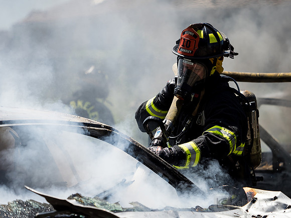 BFD Car Fire Training