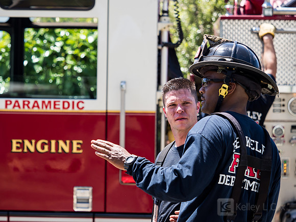 BFD Car Fire Training