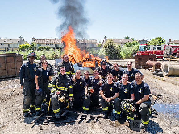 BFD Car Fire Training