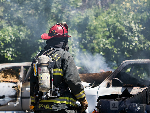 BFD Car Fire Training